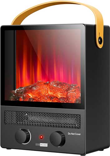 VIVOHOME-14.6-Inch-Mini-Portable-Electric-Fireplace